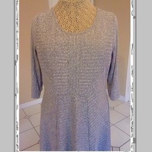 Complimentary Line Styling Lightweight Knit Dress